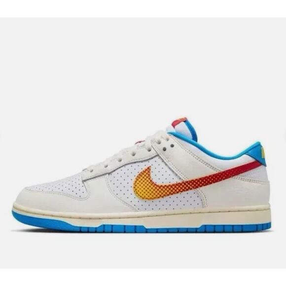 Size 8 - Men\'s Nike Dunk Low Retro SE Sail Red Shoes HQ3613 133 main image 6